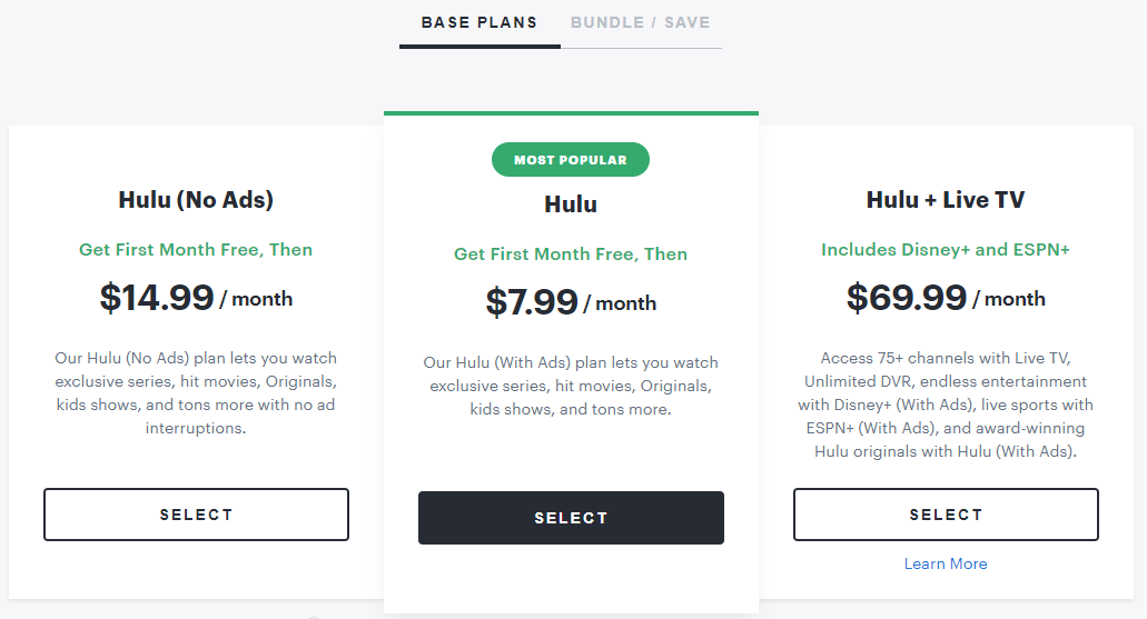 Hulu Account Sign up 2