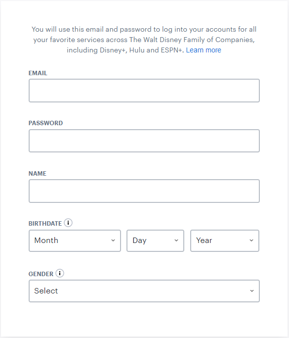 Hulu Account Sign up 3