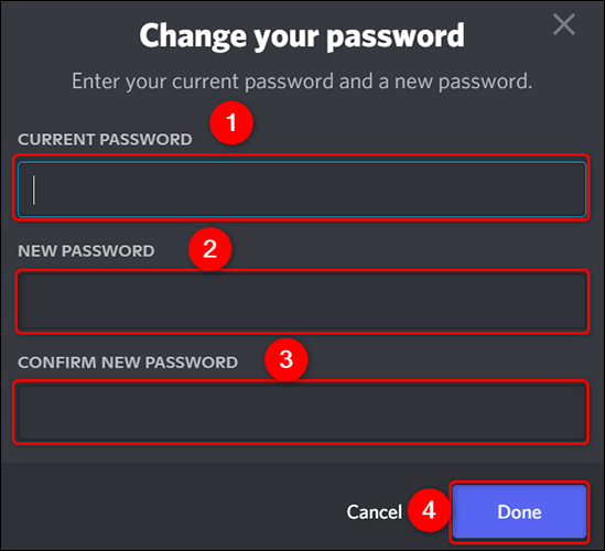 Change Desktop Password 4