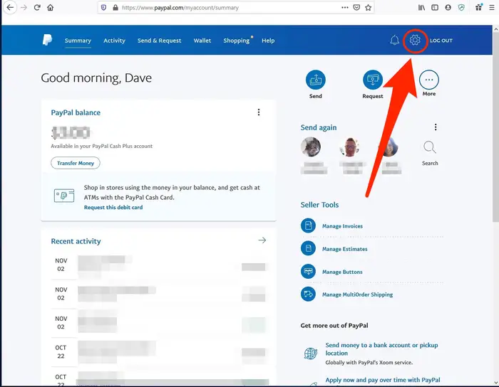 Change PayPal Password 1