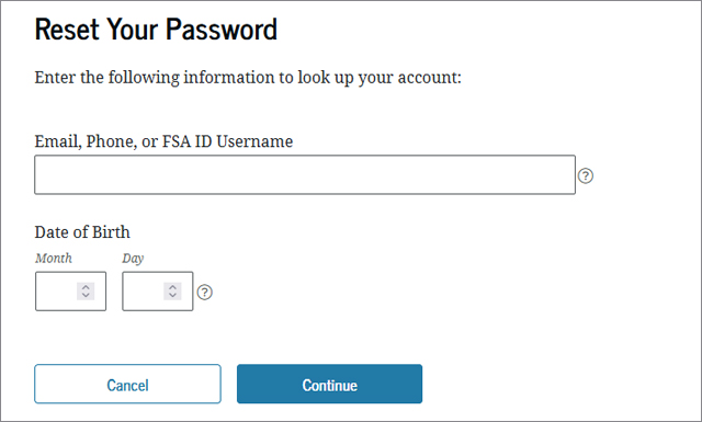 Change-or-Reset-your-FAFSA-Password