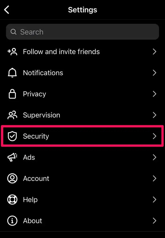 Change your Instagram Password using the Mobile App 2