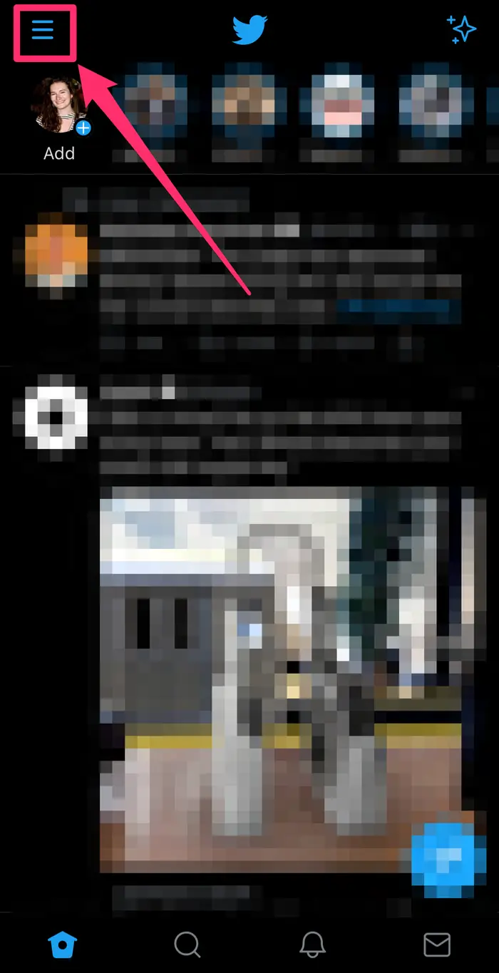 Change your Twitter Password in Mobile App 1