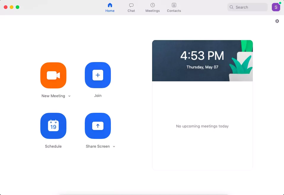 Open Zoom app click on Join icon
