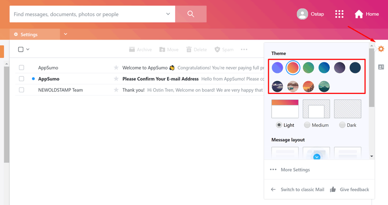 Personalize Your Yahoo Mail with Background Images