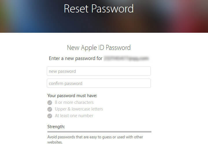 Recovering Your iCloud Password through Email Authentication 2