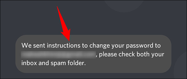 Resetting Password on Mobile 3
